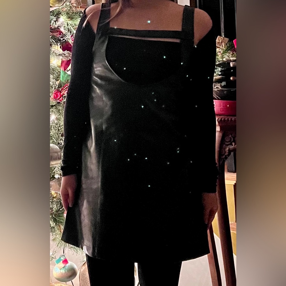 Pinafore Mini Dress